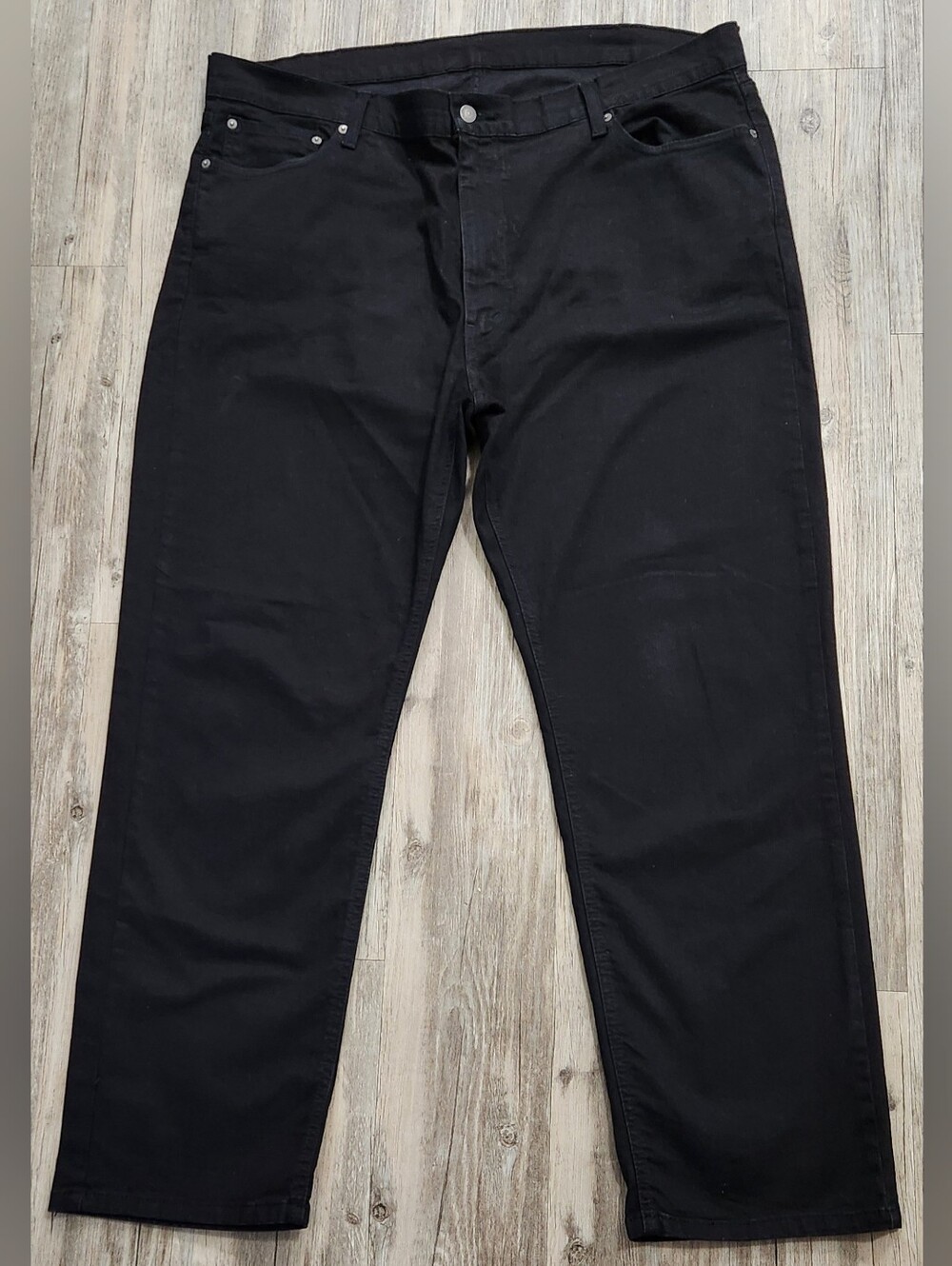 Levi's 541 Athletic Taper Men's Jeans Black Stretch 44x32 (44x31 fit)